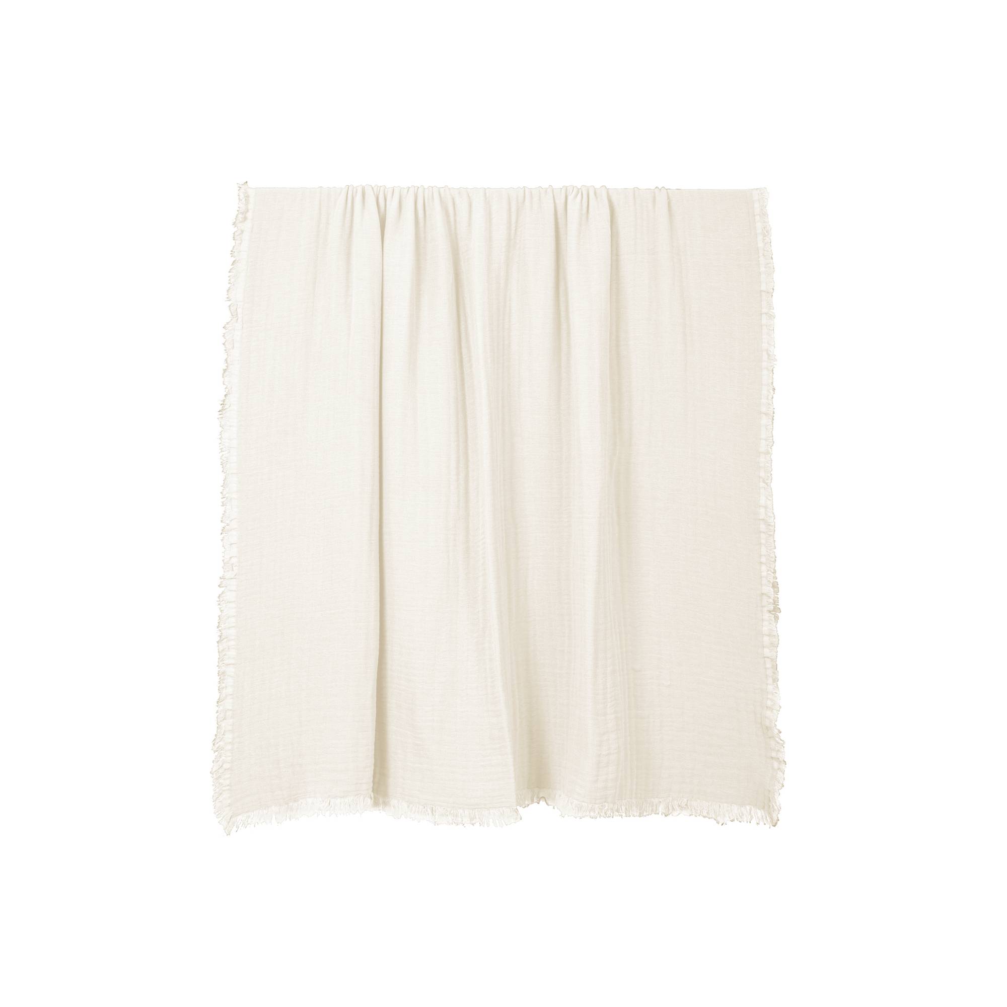Plaid double voile de coton Vanly