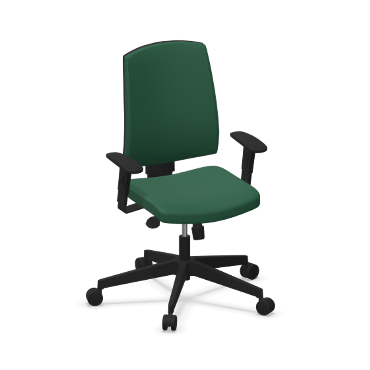 Fauteuil de bureau dossier capitonné et accoudoirs réglables Raya 23S Fauteuil de bureau dossier capitonné et accoudoirs réglables Raya 23S