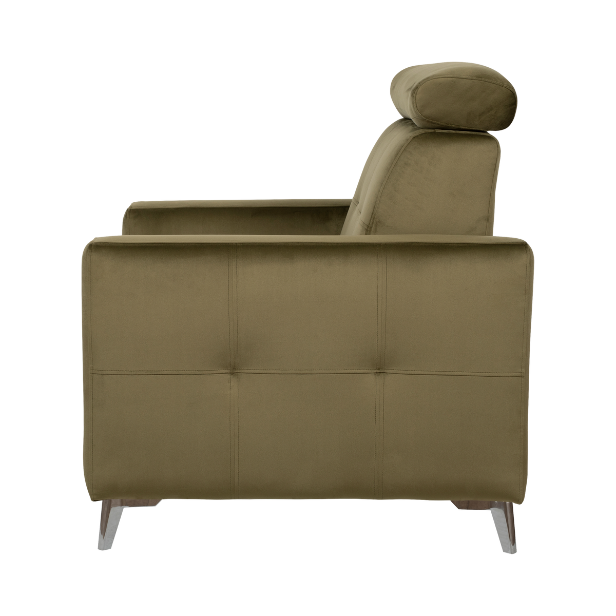 Fauteuil relax électrique velours Cheverny Fauteuil relax électrique velours Cheverny