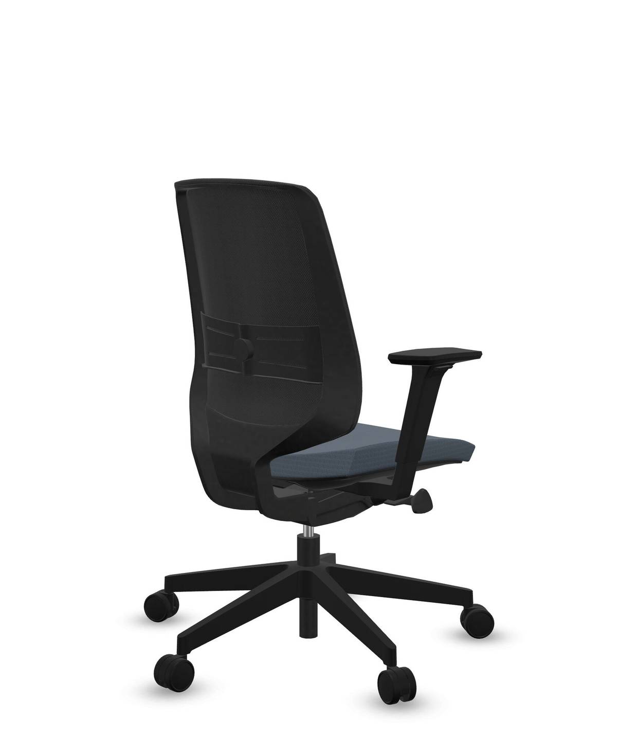 Fauteuil de bureau base noire et dossier résille Light Up 250SL Fauteuil de bureau base noire et dossier résille Light Up 250SL