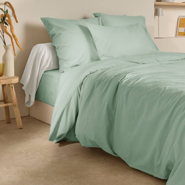 Drap housse coton lin Valentine Drap housse coton lin Valentine