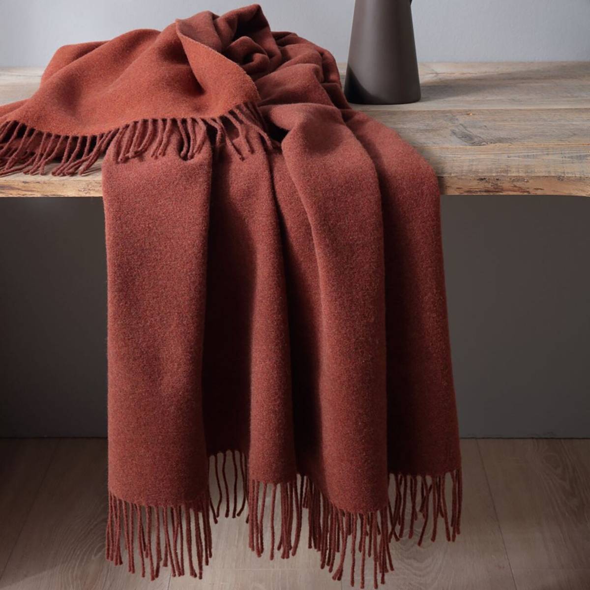 Plaid laine et cachemire Clarence Plaid laine et cachemire Clarence