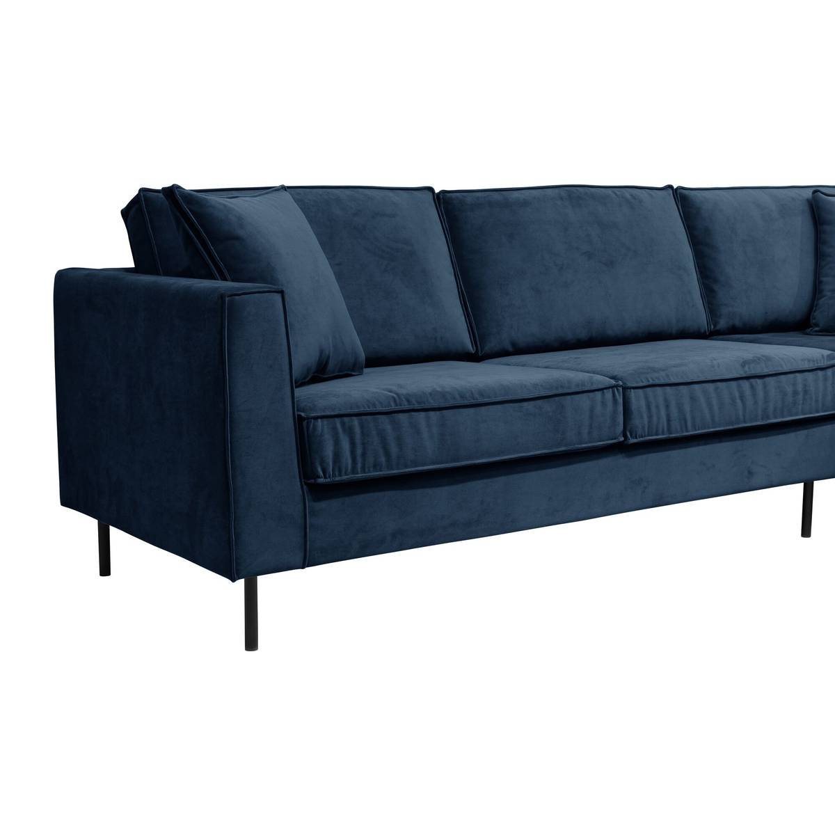 Canapé d'angle velours Pietra Canapé d'angle velours Pietra