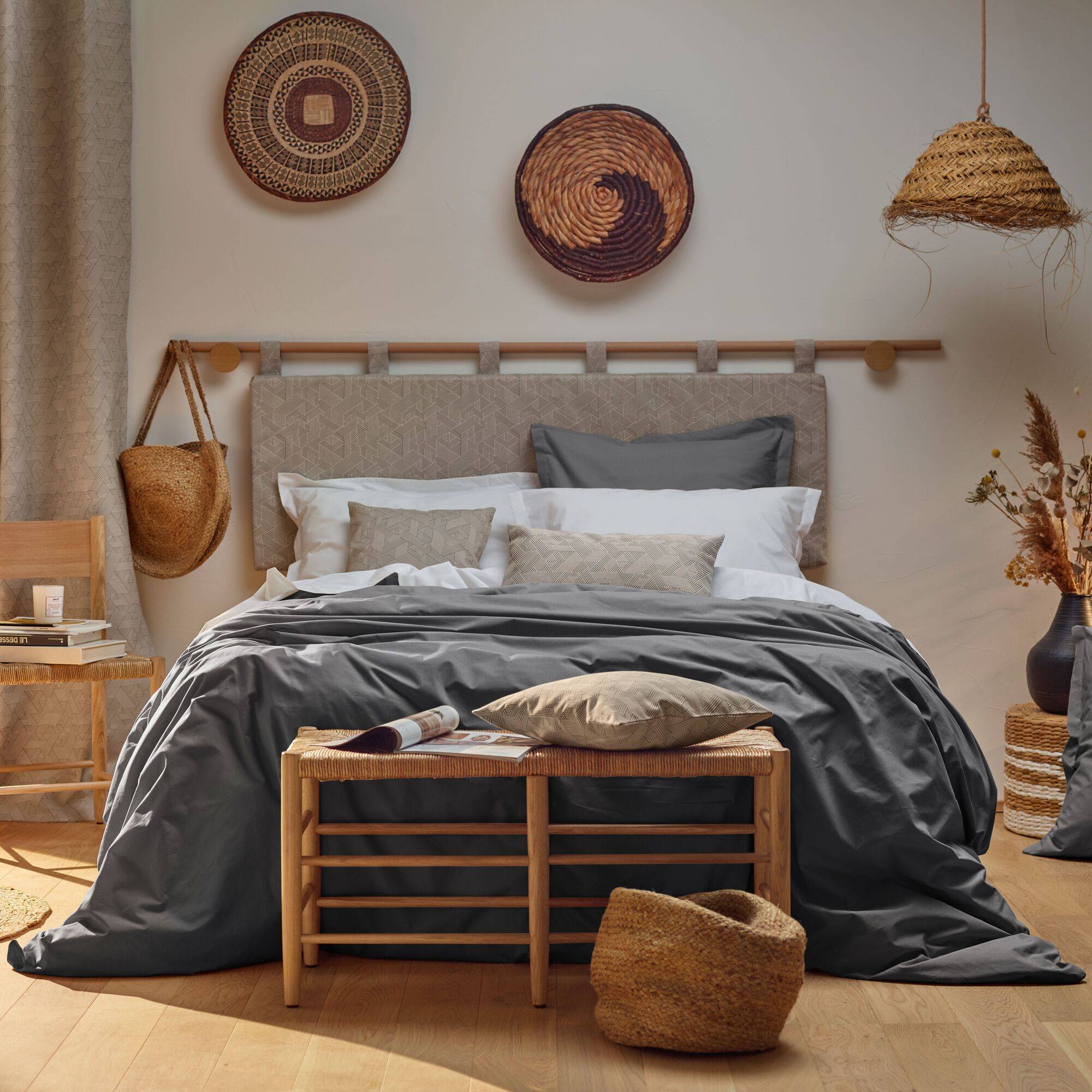 Housse de couette percale bio Elise