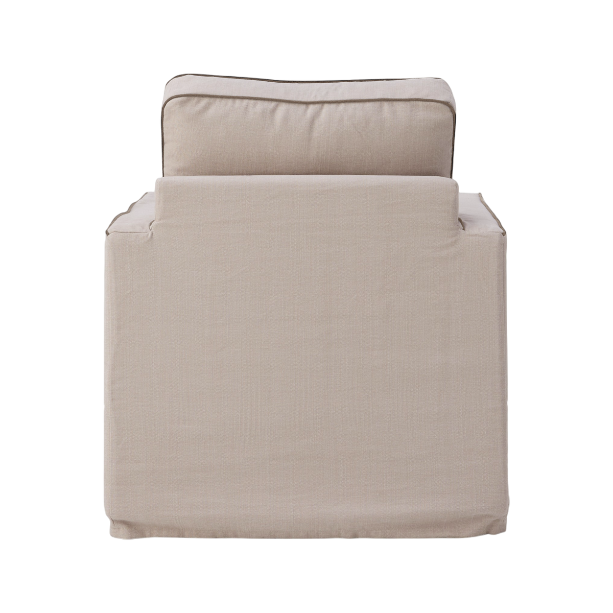 Fauteuil coton/lin déhoussable Margot Fauteuil coton/lin déhoussable Margot