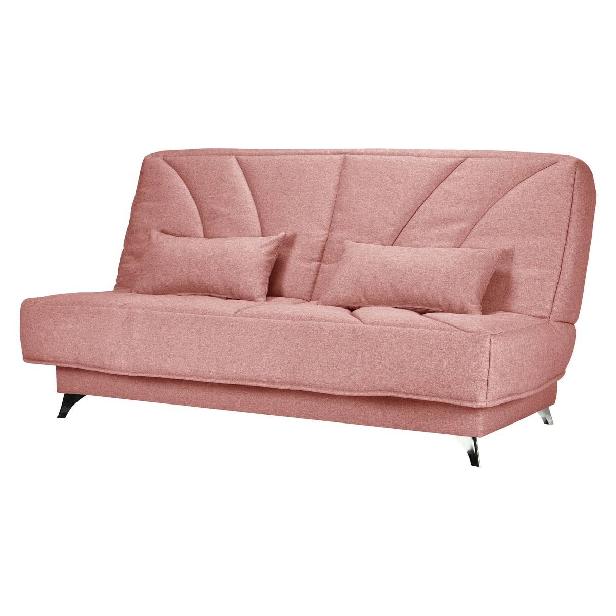 Canapé clic-clac tissu matelas Bultex 14 cm Gipsy Canapé clic-clac tissu matelas Bultex 14 cm Gipsy