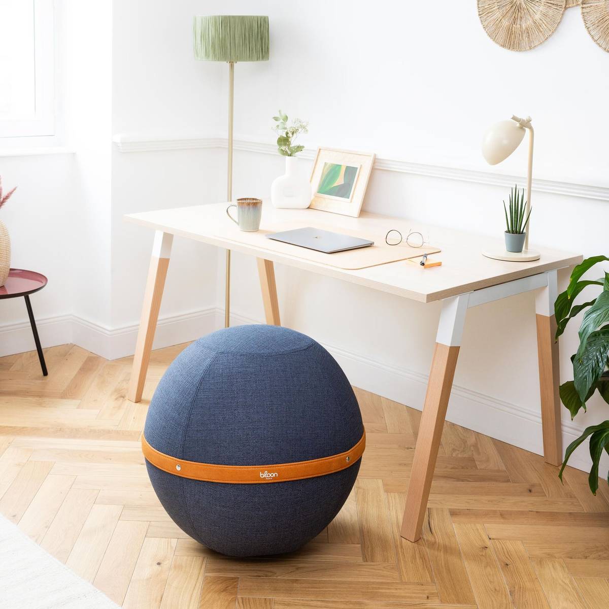 Siège ballon dynamique tissu chiné Siège ballon dynamique tissu chiné