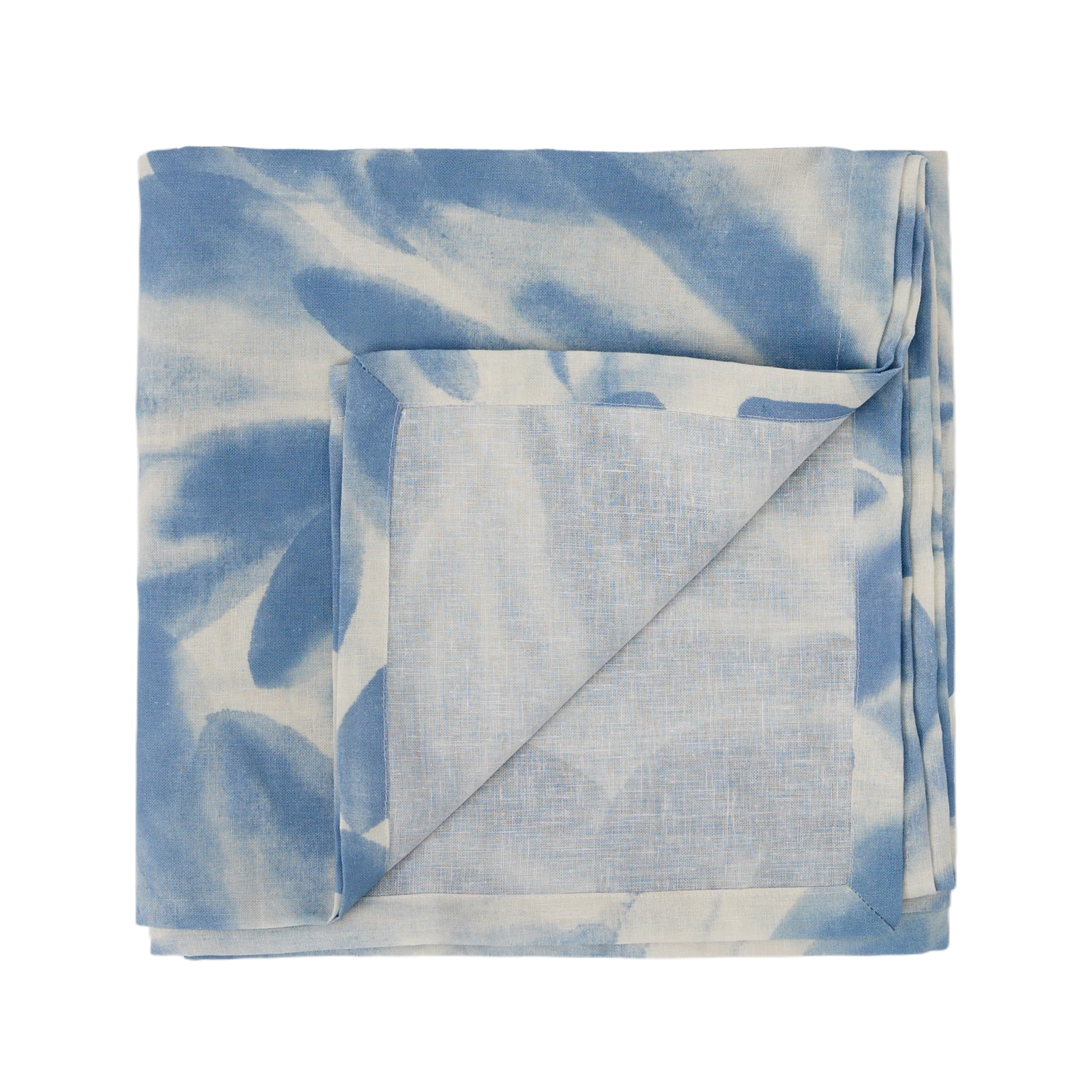 Nappe coton lin Plantain