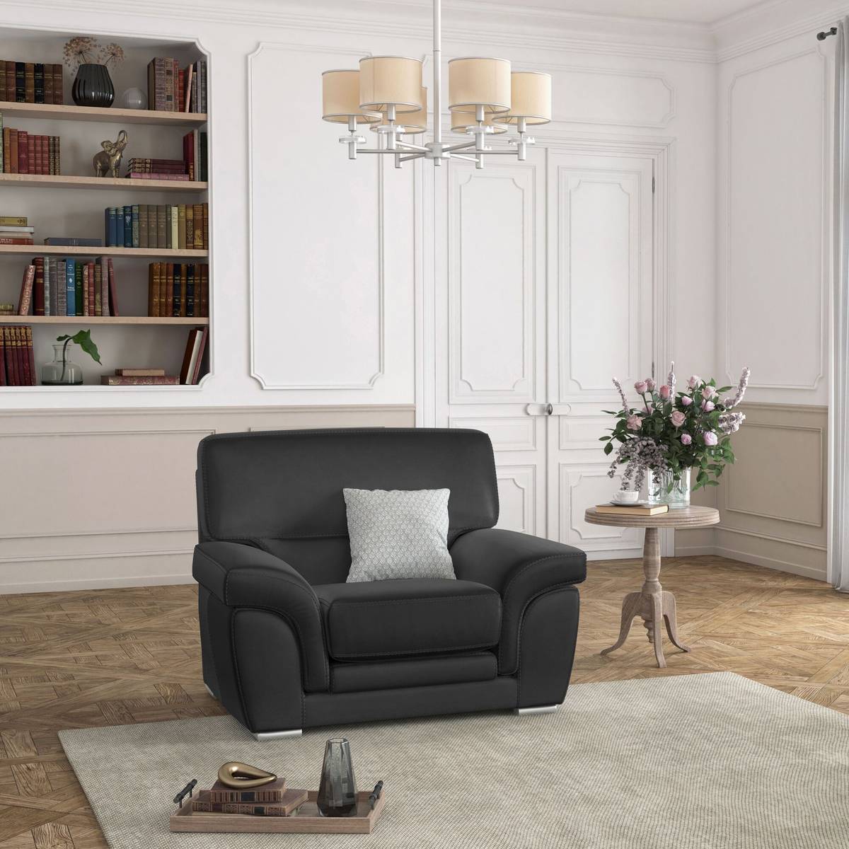 Fauteuil cuir Vittoria Fauteuil cuir Vittoria