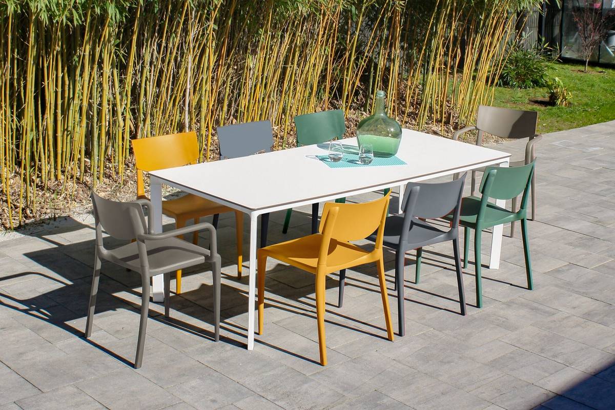 Lot de 2 Chaises Empilables Town Lot de 2 Chaises Empilables Town