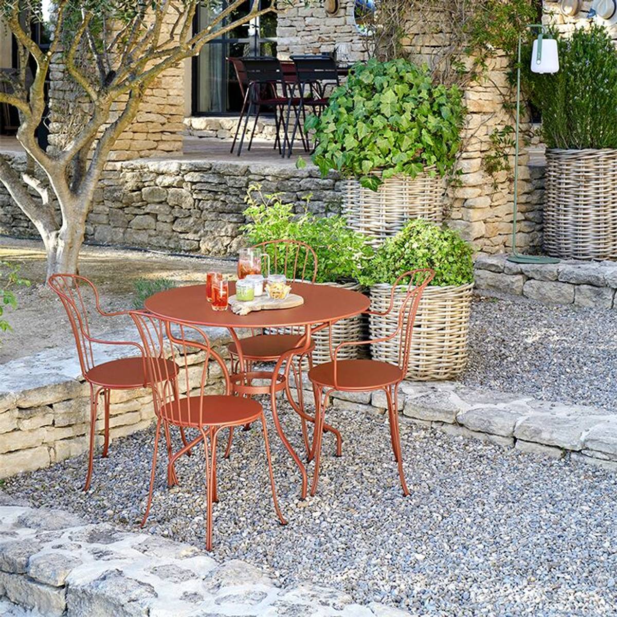 Lot de 2 Fauteuils Empilables Opéra+ en Acier Lot de 2 Fauteuils Empilables Opéra+ en Acier