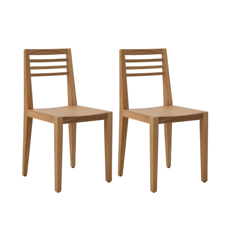 Lot de 2 chaises Canelle Lot de 2 chaises Canelle