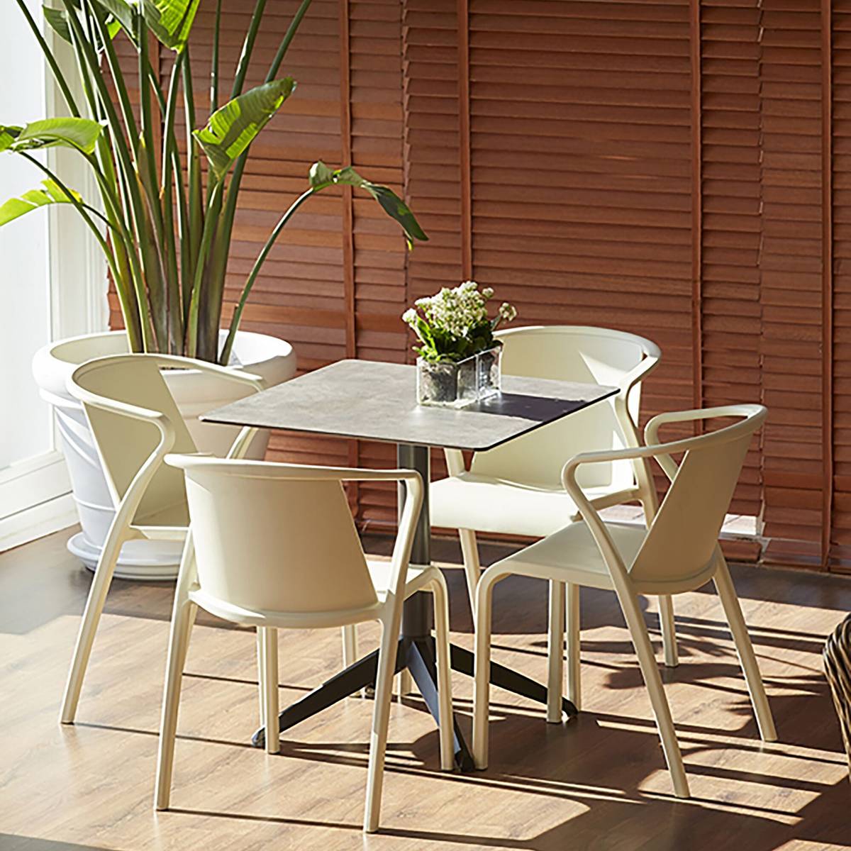 Lot de 2 Fauteuils Empilables Fado Lot de 2 Fauteuils Empilables Fado