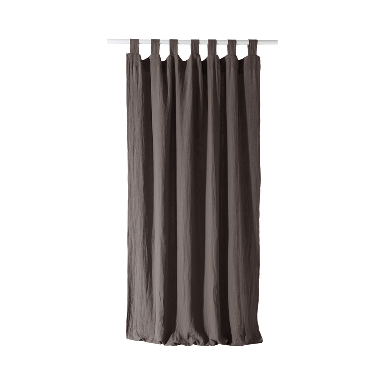 Rideau à pattes gaze de coton Cybelle Rideau à pattes gaze de coton Cybelle