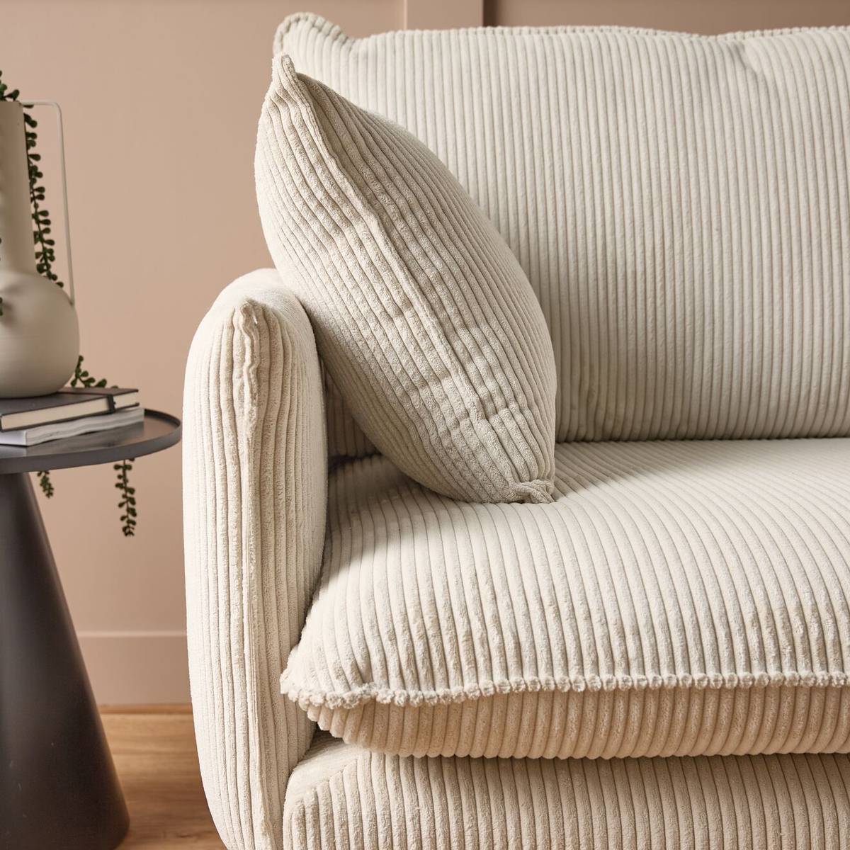 Canapé velours côtelé Oréa Canapé velours côtelé Oréa