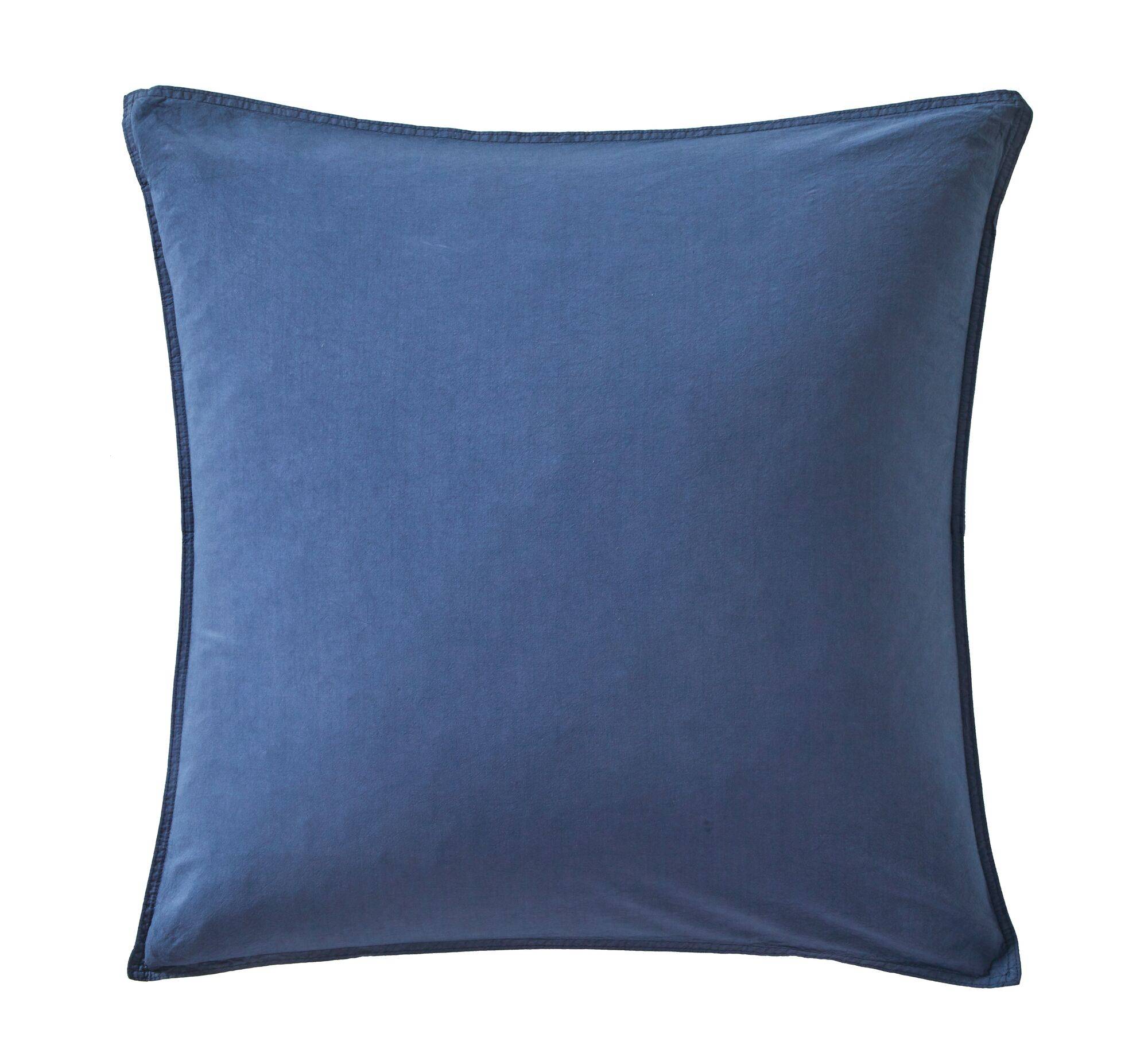 Taie percale lavée Bohème