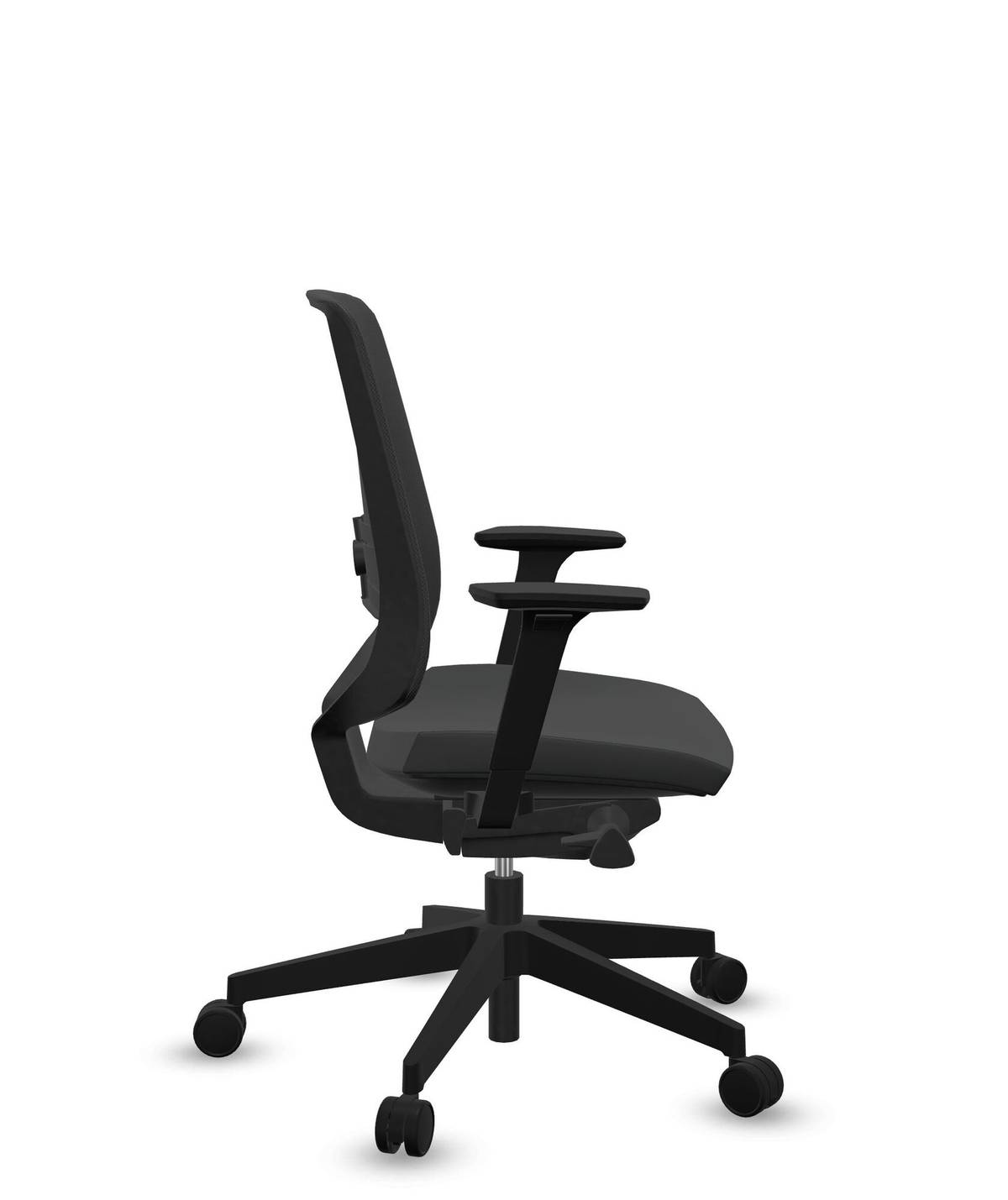 Fauteuil de bureau base noire et dossier résille Light Up 250SL Fauteuil de bureau base noire et dossier résille Light Up 250SL