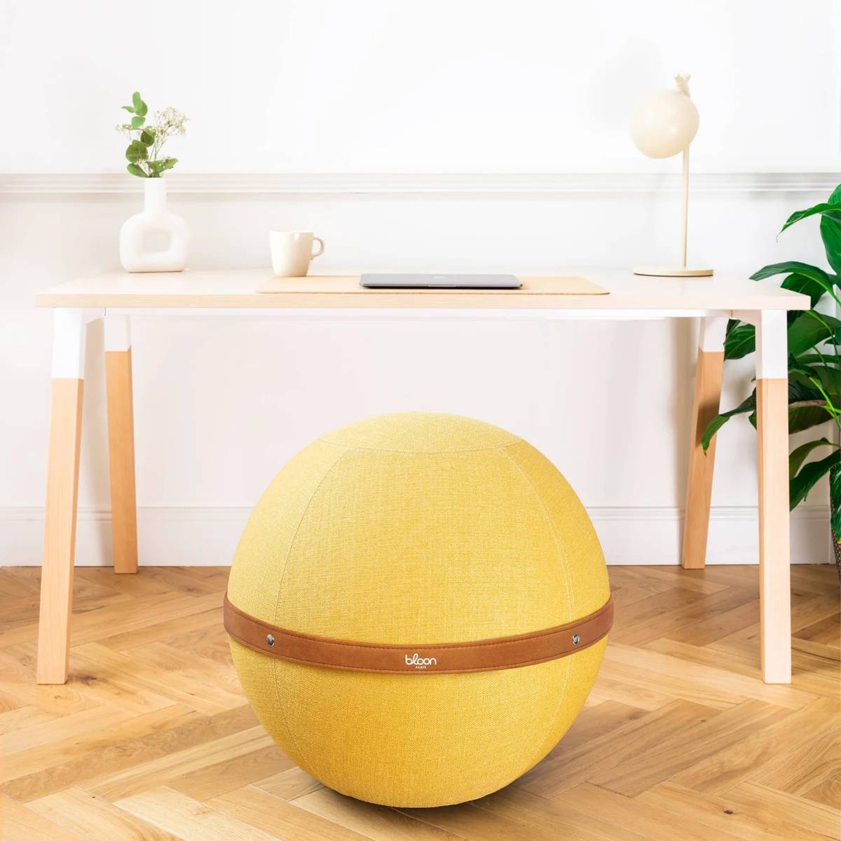 Siège ballon dynamique tissu chiné Siège ballon dynamique tissu chiné