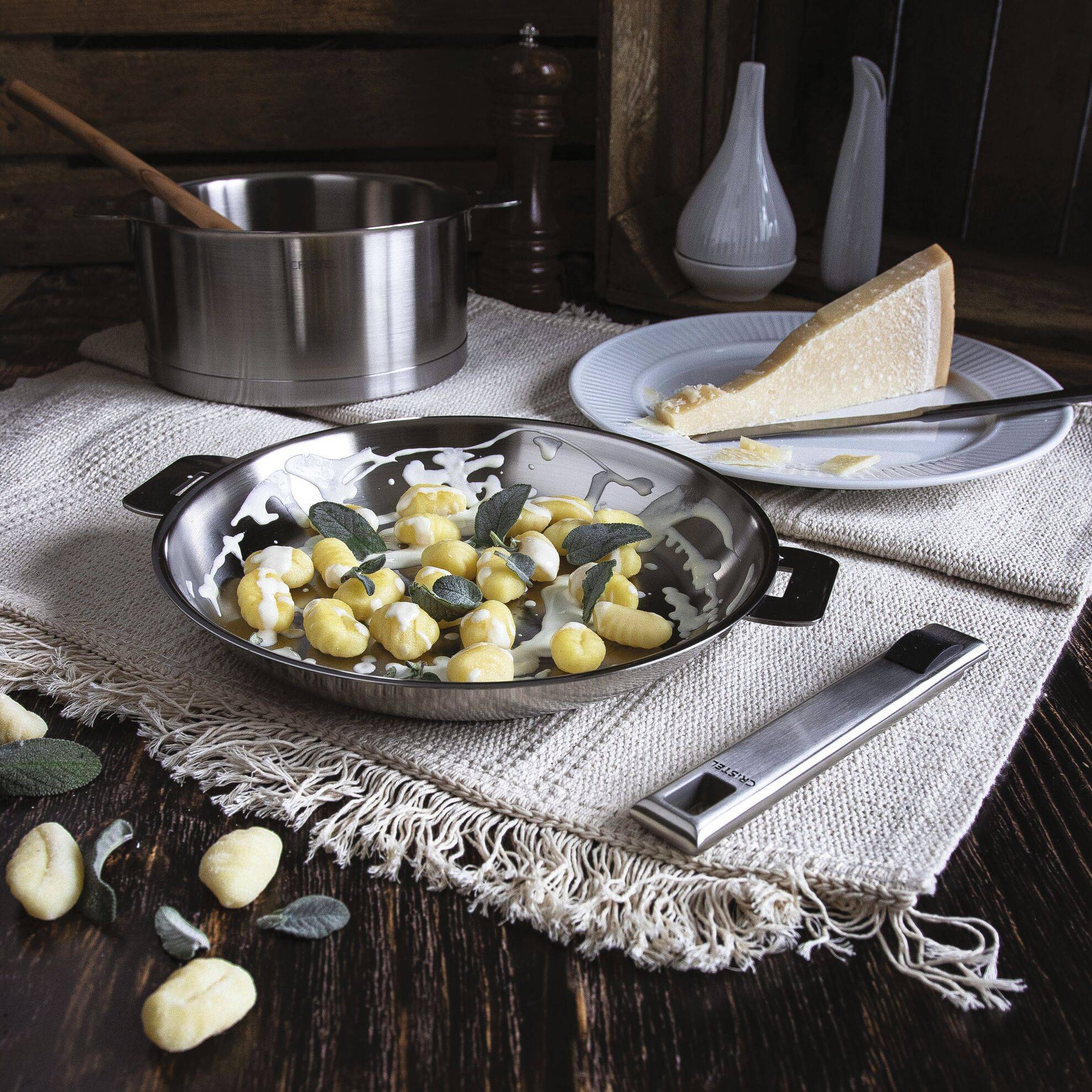 Poêle inox Strate Amovible - Image 1