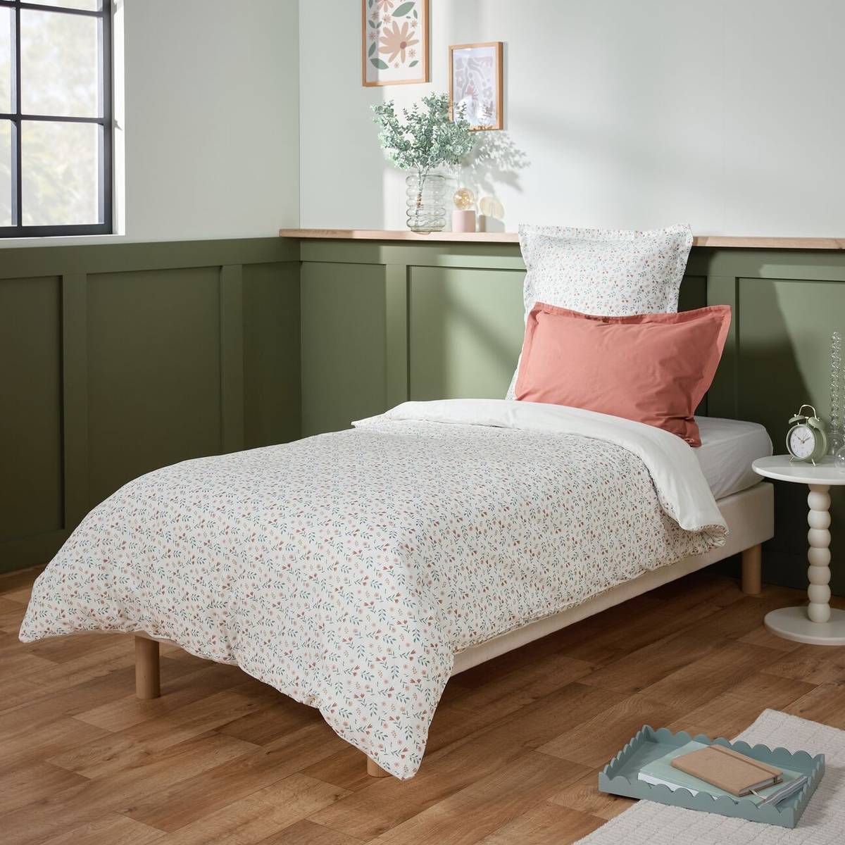 Housse de couette coton bio Verlaine CAMIF Housse de couette coton bio Verlaine CAMIF