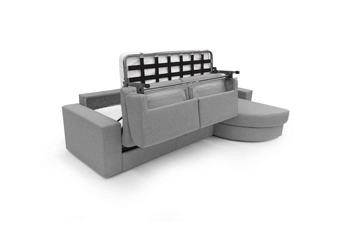 Canapé d'angle convertible tissu déhoussable Aubin Canapé d'angle convertible tissu déhoussable Aubin