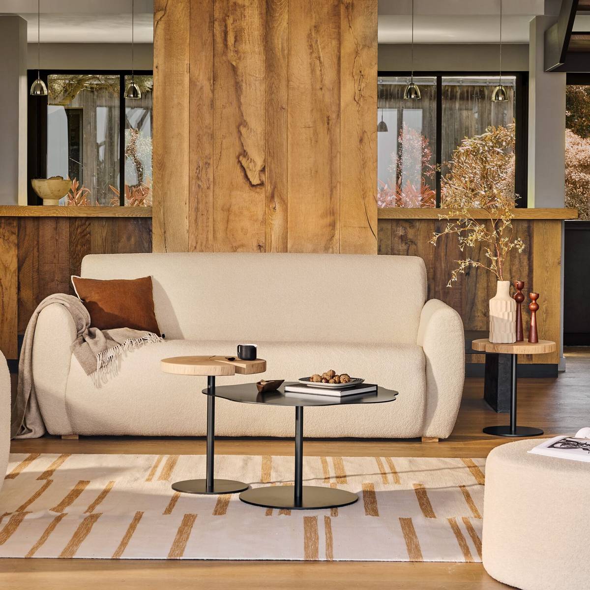 Canapé bouclette Ome Canapé bouclette Ome