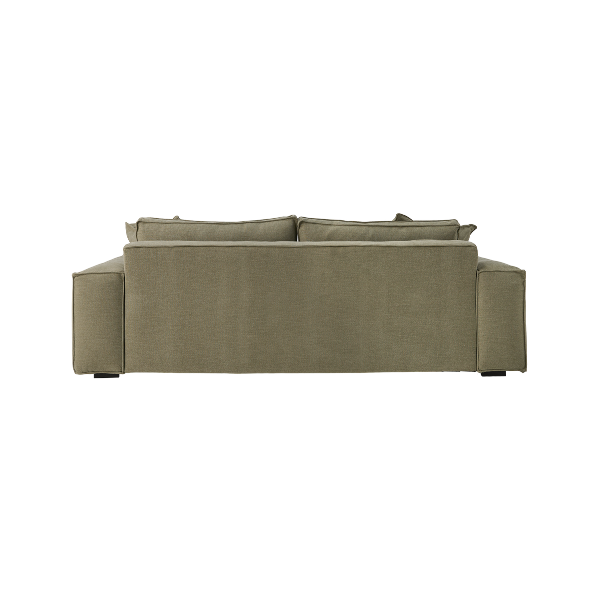 Canapé tissu effet lin Martin Canapé tissu effet lin Martin