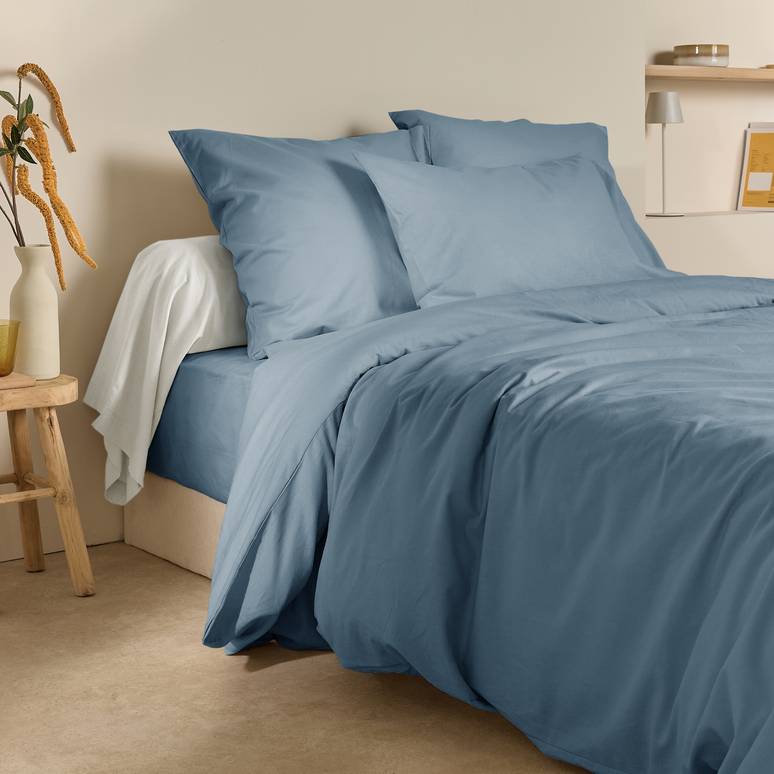 Drap housse coton lin Valentine Drap housse coton lin Valentine