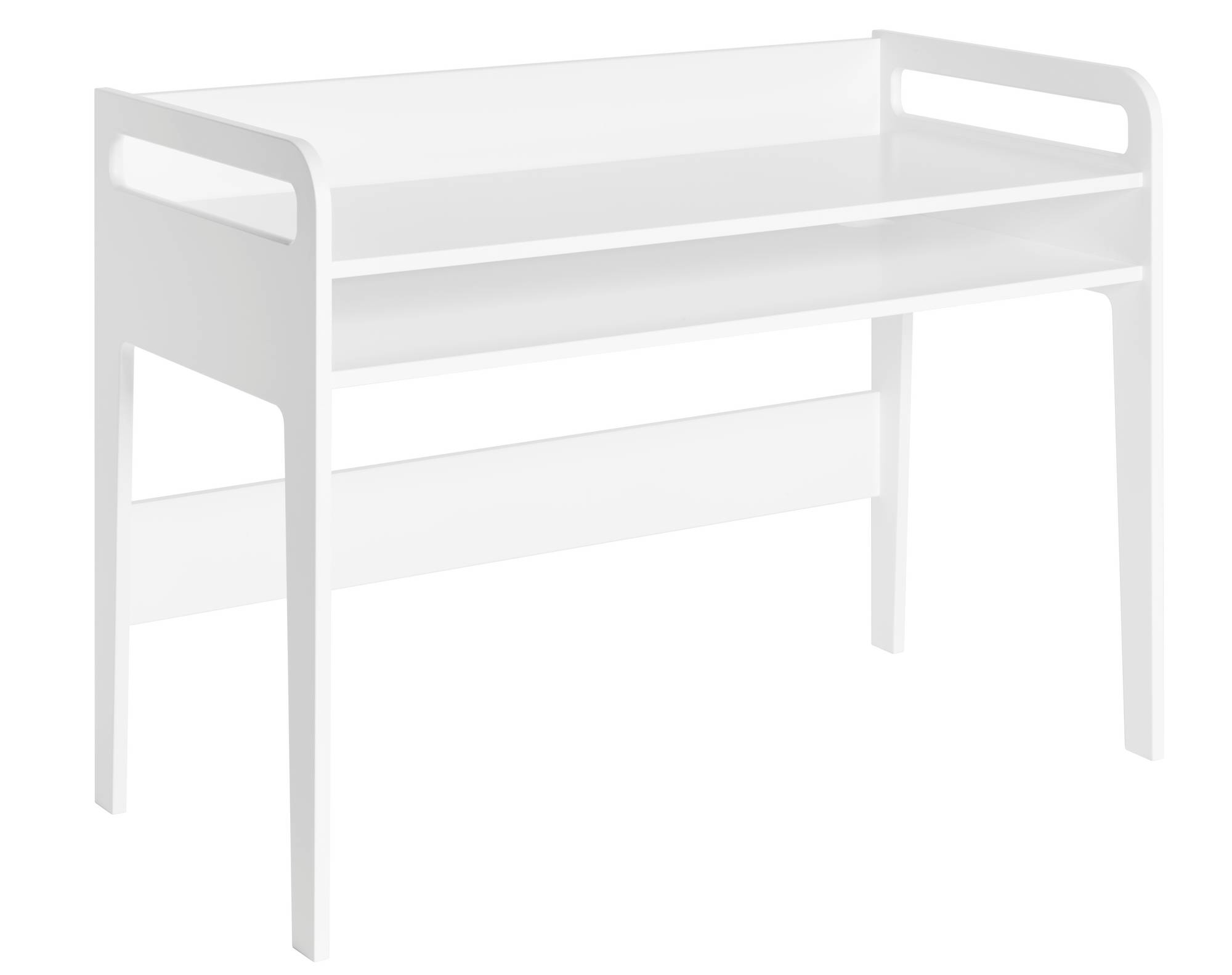 Le bureau Sebastian se fondra à merveille dans une chambre d'enfant !Avec ses couleurs douces et ses formes arrondies, il amène de la clarté pour une ambiance cosy et sereine.Minimaliste et discret, il est idéal pour créer son espace de travail, faire ses devoirs, dessiner,... Avec son double plateau, l'enfant dispose d'une grande niche de rangement pour ses affaires d'école.Le bureau habillera sobrement la chambre de votre enfant en apportant une touche déco et sans oublier l'aspect pratique !