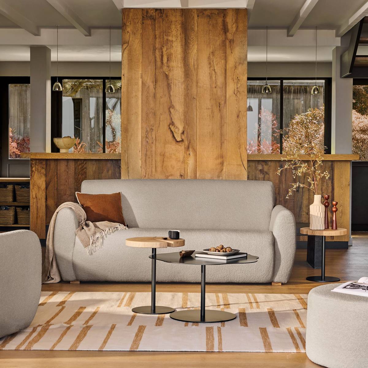 Canapé bouclette Ome Canapé bouclette Ome