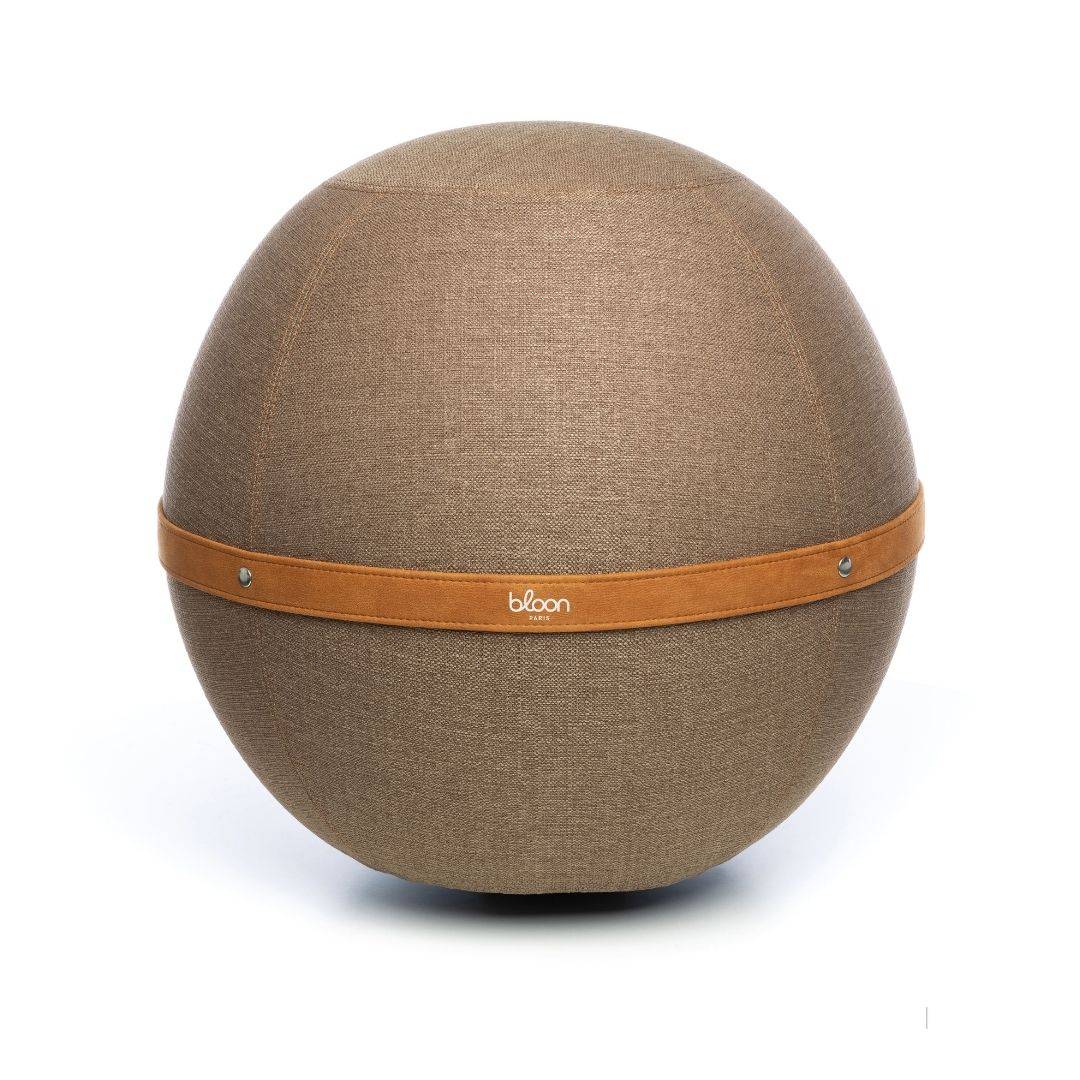 Siège ballon dynamique tissu chiné