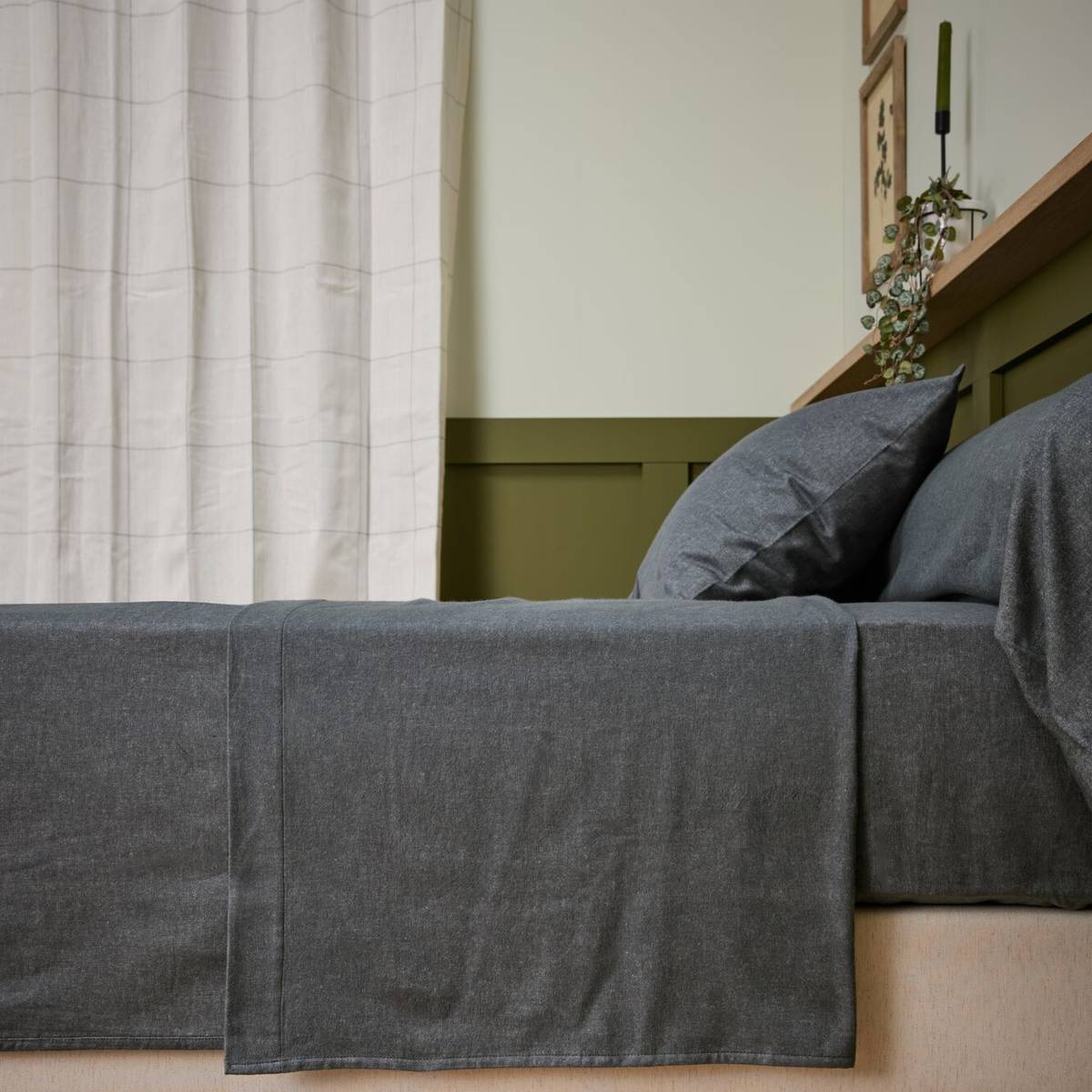 Drap plat coton flanelle Livia Drap plat coton flanelle Livia