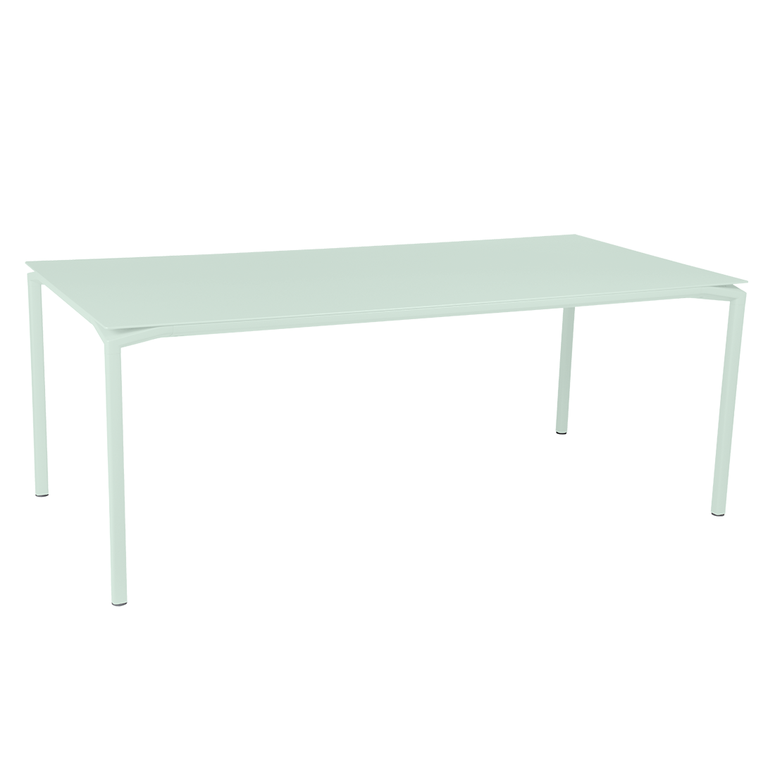 Table Rectangulaire 195 x 95 cm Calvi en Aluminium