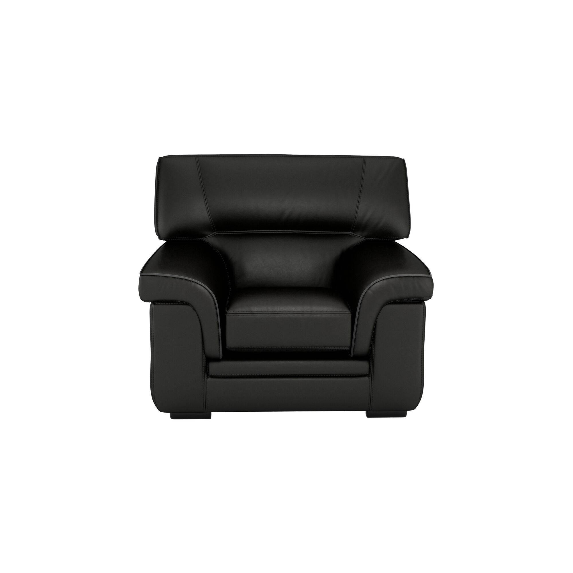 Fauteuil cuir buffle Valentina