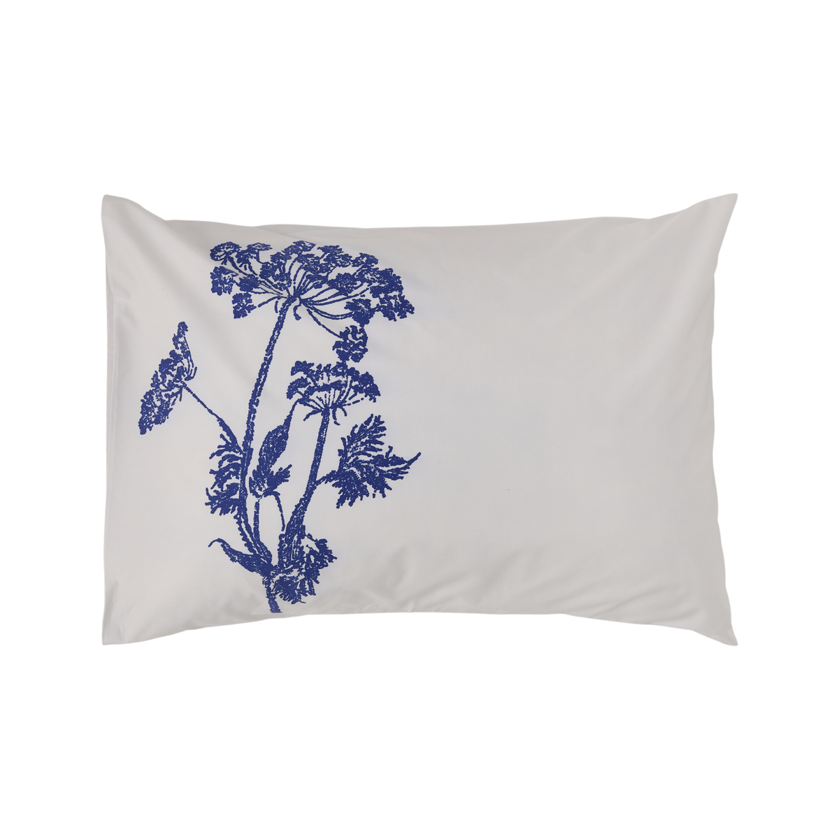 Lot de 2 taies d'oreiller percale Angélique CAMIF Lot de 2 taies d'oreiller percale Angélique CAMIF