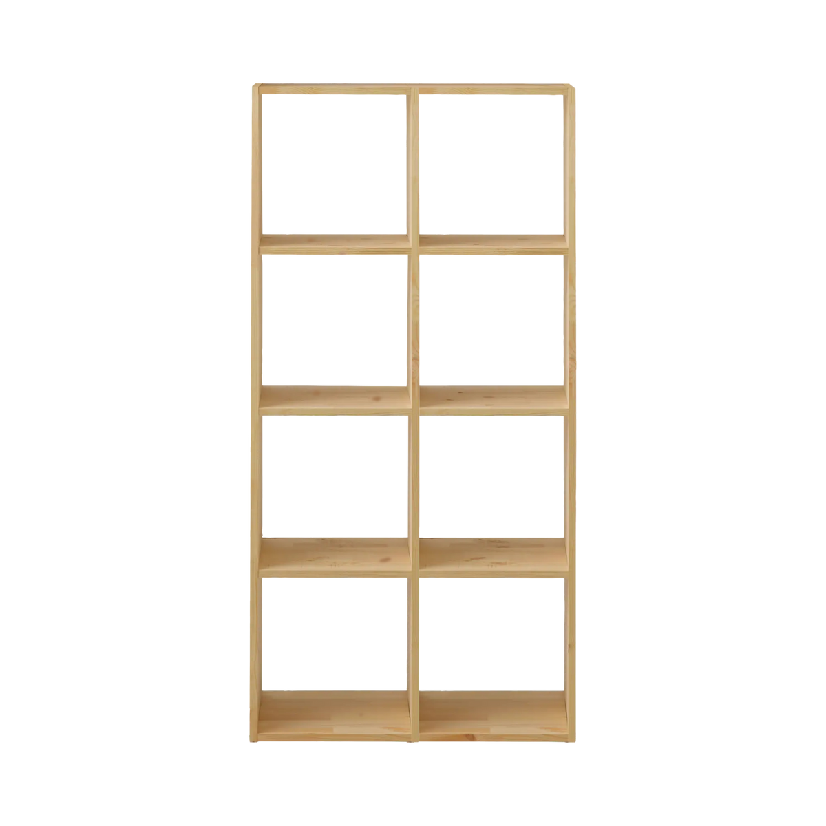 Etagère bois massif 4x2 cases Elio Etagère bois massif 4x2 cases Elio