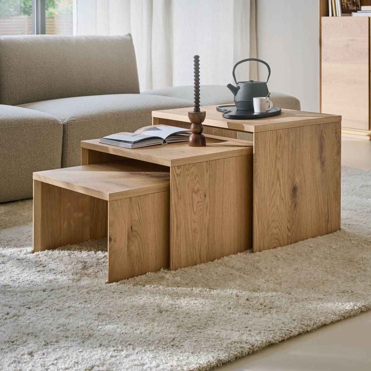 Tables gigognes bois Albin Tables gigognes bois Albin