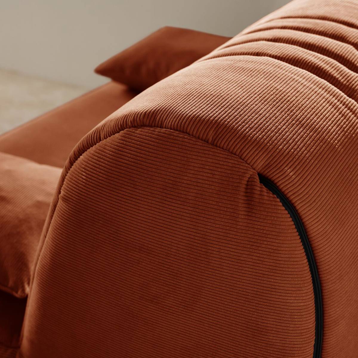 Canapé BZ velours côtelé matelas 15 cm Gaélia Canapé BZ velours côtelé matelas 15 cm Gaélia