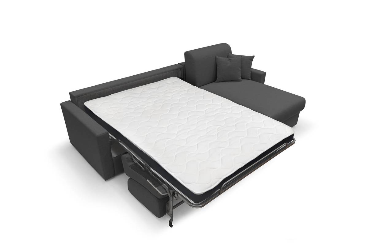 Canapé d'angle convertible et réversible tissu recyclé déhoussable Aubin Canapé d'angle convertible et réversible tissu recyclé déhoussable Aubin