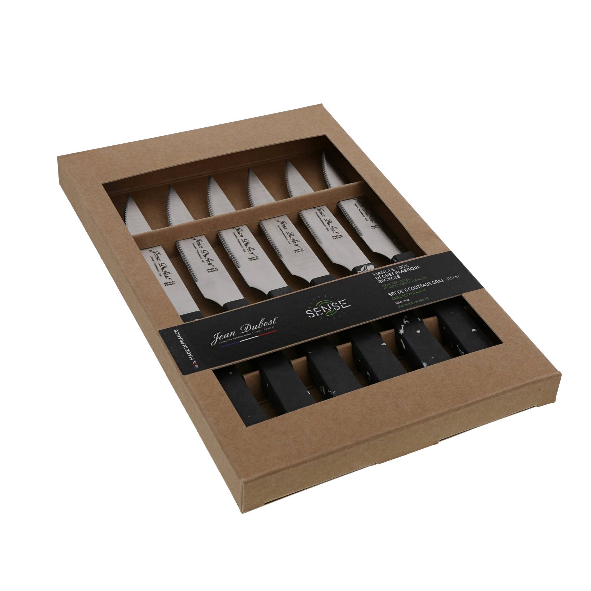 Coffret de 6 couteaux Grill JEAN DUBOST