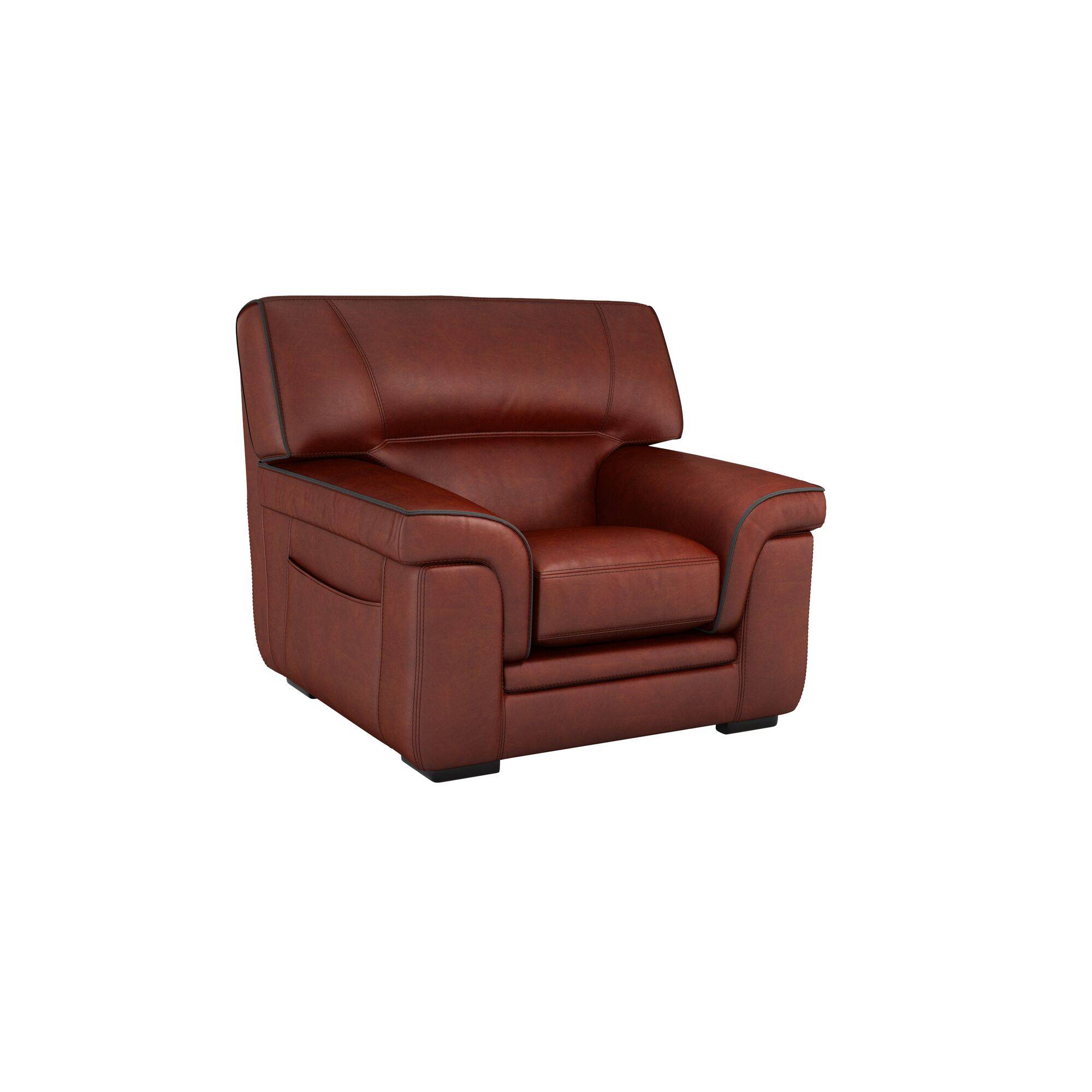 Fauteuil cuir Valentina