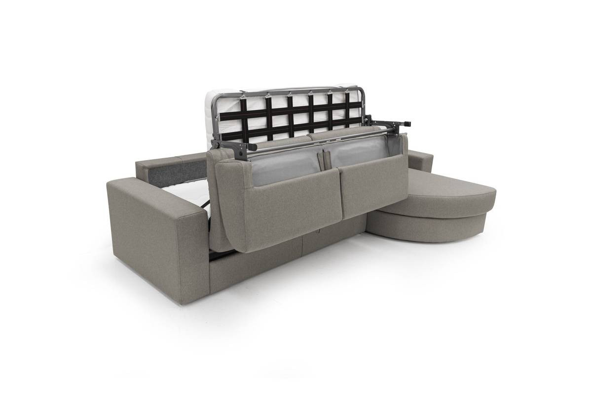 Canapé d'angle convertible tissu déhoussable Aubin Canapé d'angle convertible tissu déhoussable Aubin