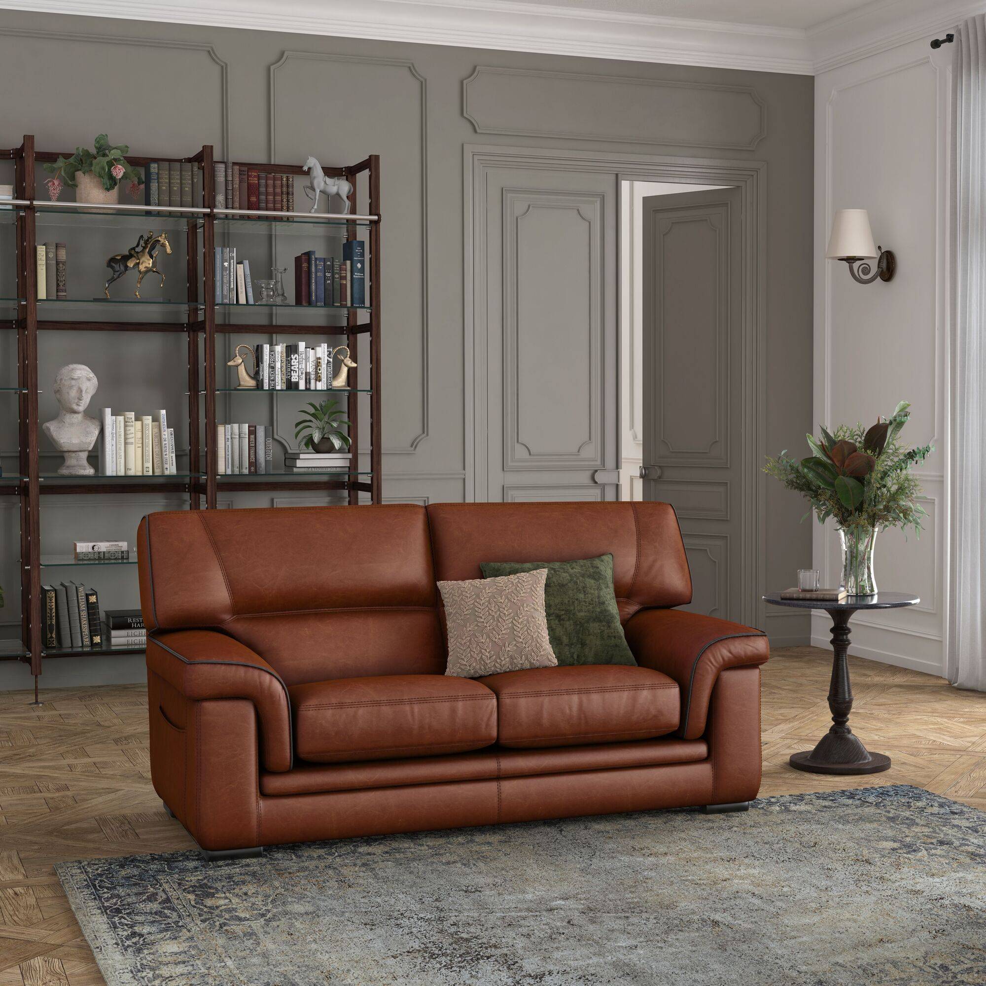 Canapé cuir Valentina - Image 1