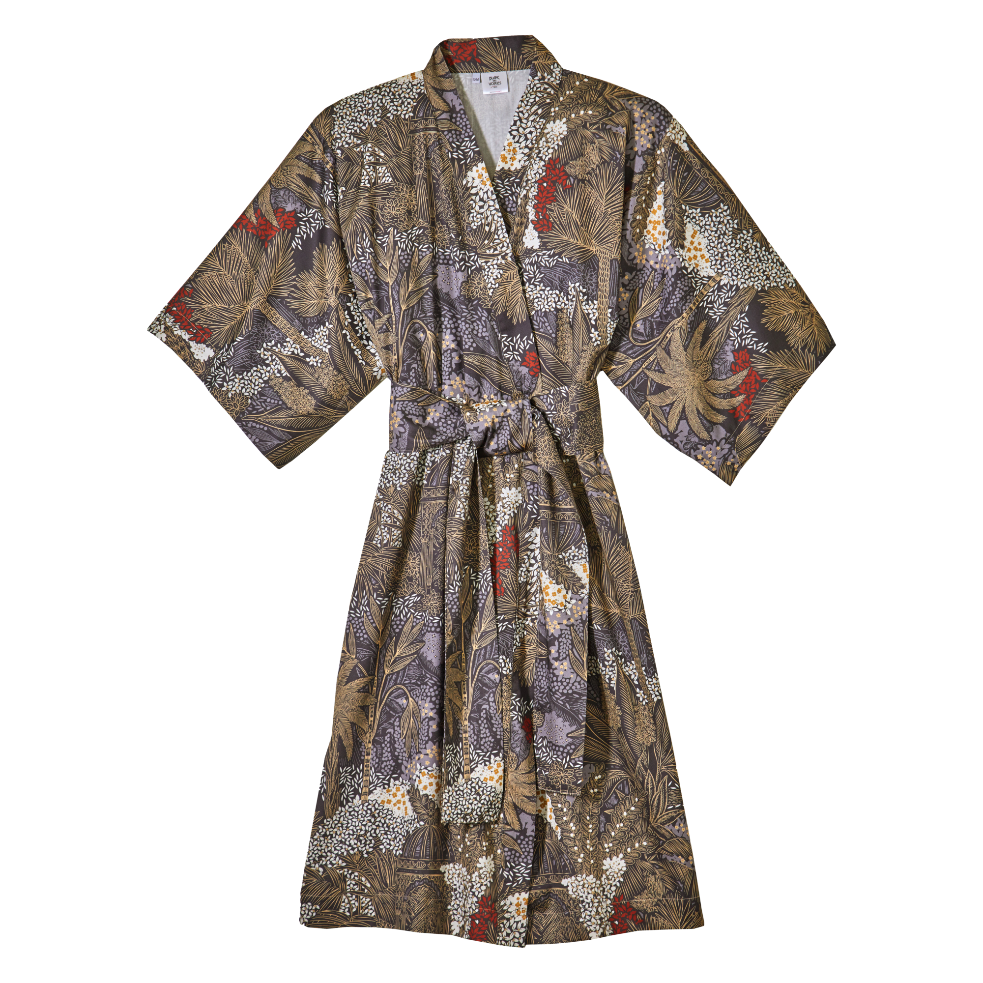 Kimono satin JARDINS DE BABYLONE