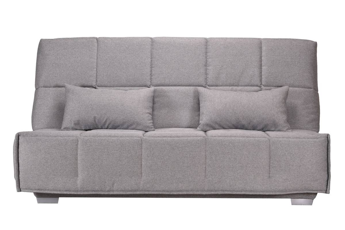 Canapé clic-clac tissu matelas Bultex 14 cm Gizia Canapé clic-clac tissu matelas Bultex 14 cm Gizia