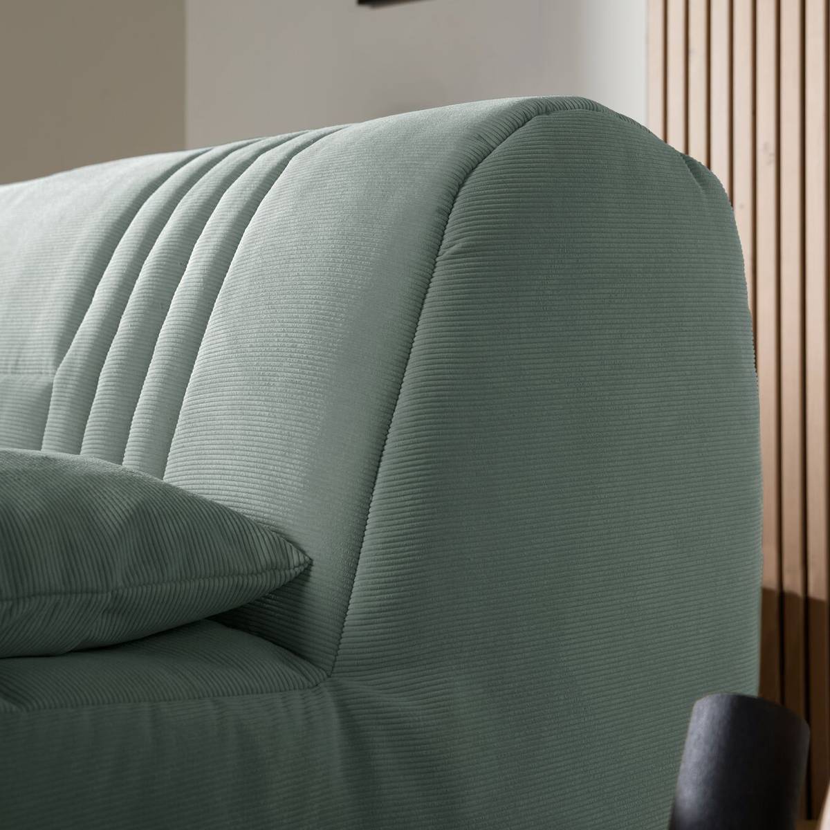 Canapé BZ velours côtelé matelas 15 cm Gaélia Canapé BZ velours côtelé matelas 15 cm Gaélia