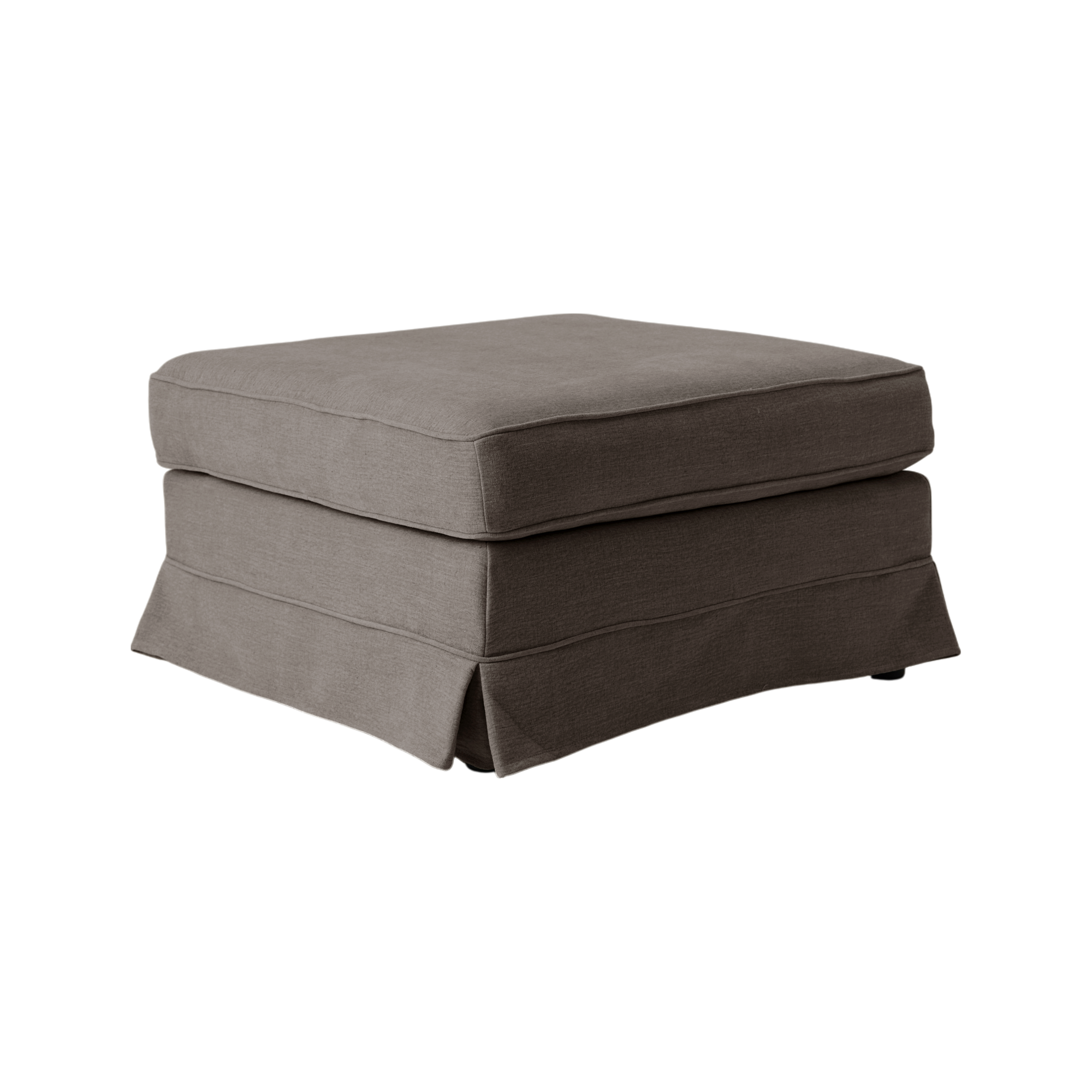Pouf tissu déhoussable Naxos
