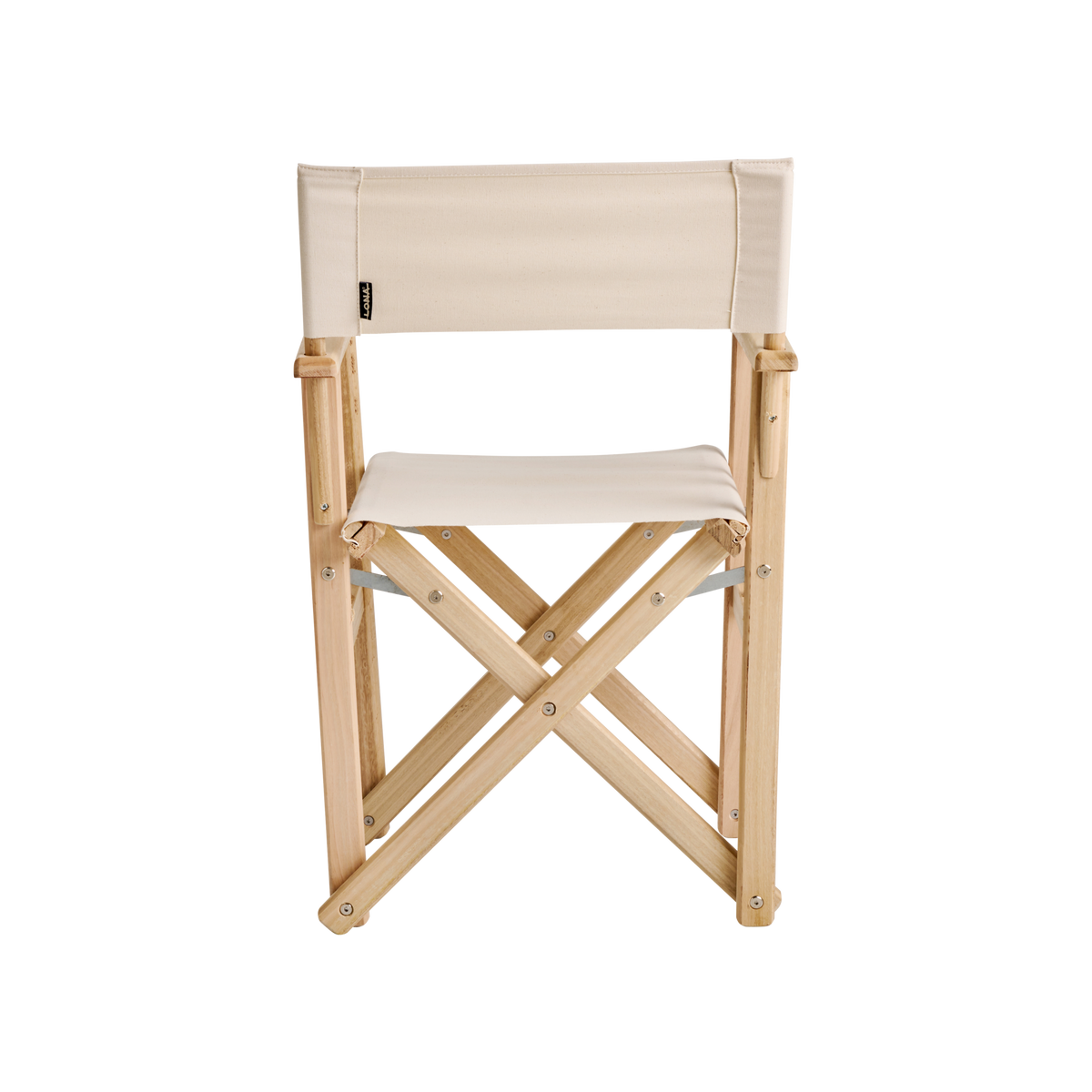 Chaise Metteur en Scène en Bois et Coton LONA Chaise Metteur en Scène en Bois et Coton LONA