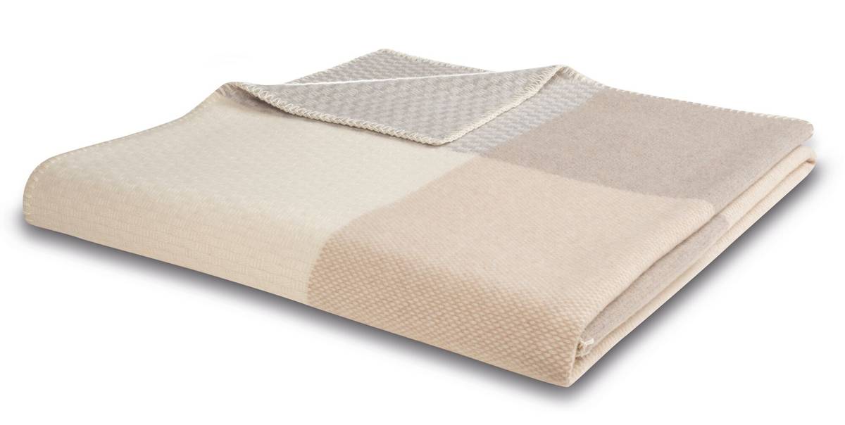 Plaid laine mérinos Béryl BIEDERLACK Plaid laine mérinos Béryl BIEDERLACK