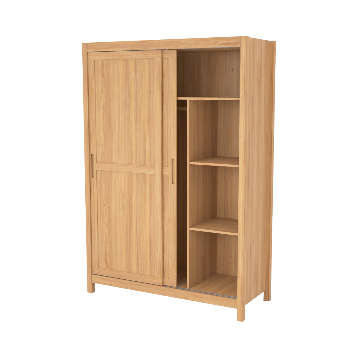 Armoire en bois 2 portes Luminescence Armoire en bois 2 portes Luminescence